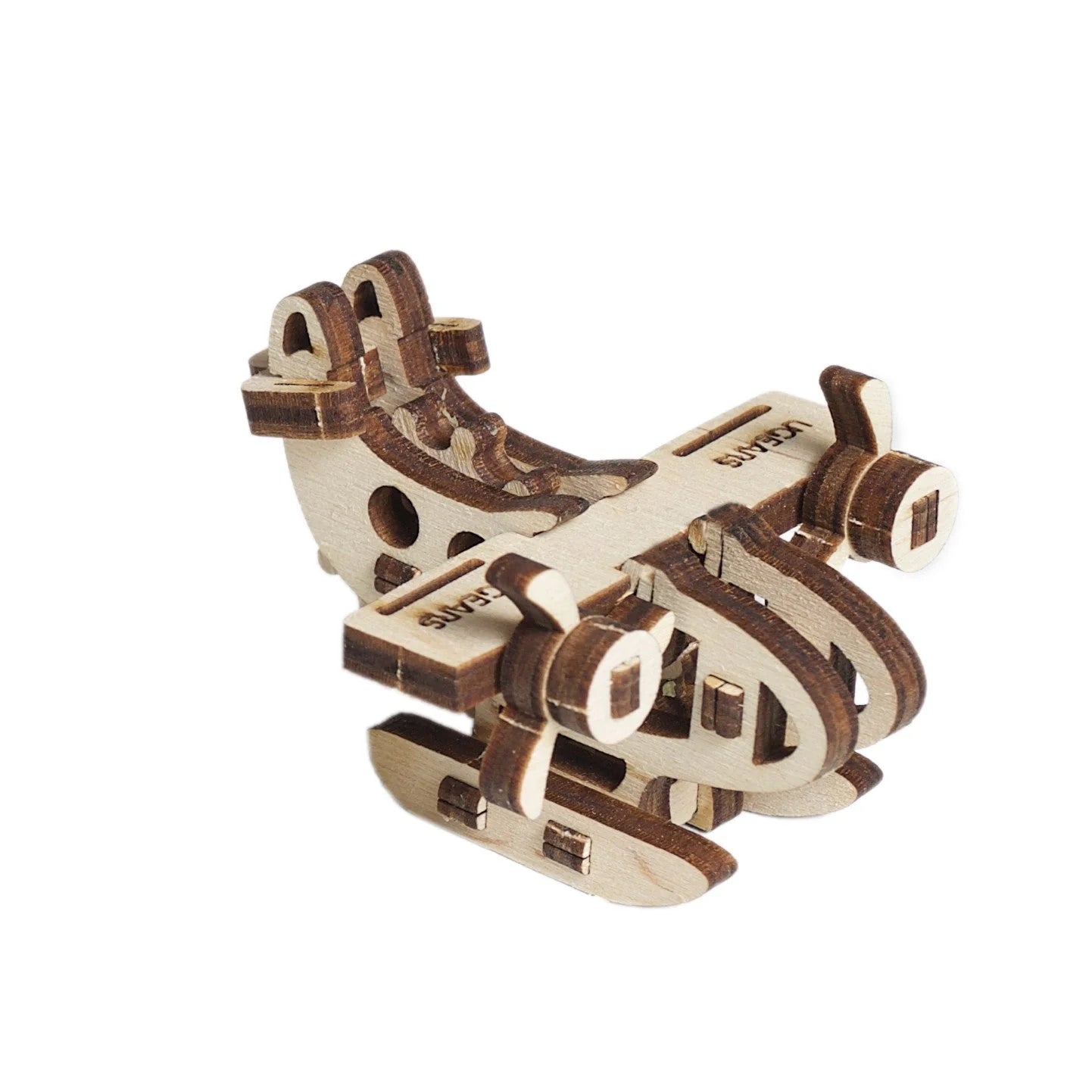 Puzle 3D de madera mecánico UGEARS- U-Aircrafts (AVIONCITOS) ✈️