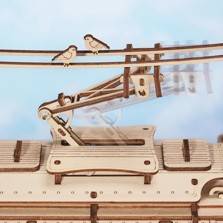 PUZZLE 3D MADERA ROBOTIME - CLASSIC CITY TRAN LK801 (TRANVÍA) 🚎