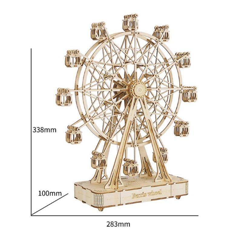 PUZLE 3D MADERA ROBOTIME - FERRIS WHEEL (RUEDA DE LA FORTUNA)TGN01 🎡