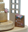 Cajita Musical Wooderfullife- Flower Wedding Cake 🤵👰 (Pastel de boda)