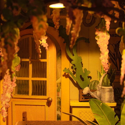 PUZZLE 3D MINIATURA ROBOTIME BOOKNOOK - GARDEN HOUSE TGB06 🌻