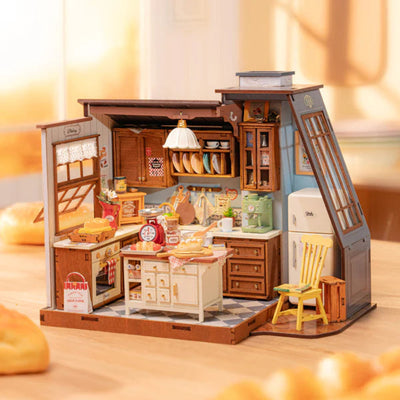Puzzle 3D Robotime Miniatura - Baking Kitchen 🍰
