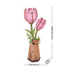 PUZZLE 3D MADERA ROBOTIME - PINK TULIP (TULIPÁN ROSADO) TW082🩷🌷