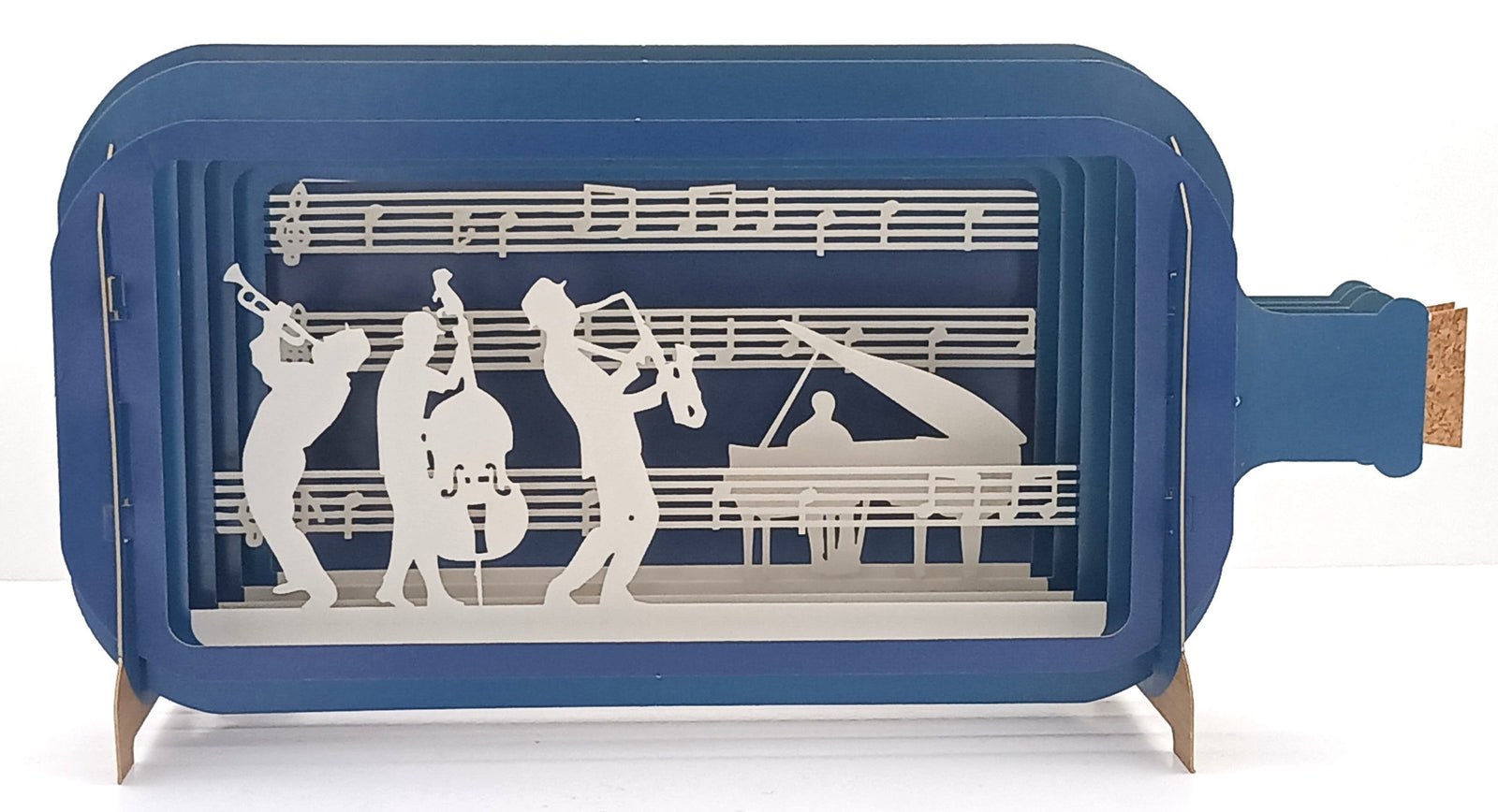 Tarjeta pop-up Kiriarte- Jazz 🎹🎵