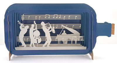 Tarjeta pop-up Kiriarte- Jazz 🎹🎵