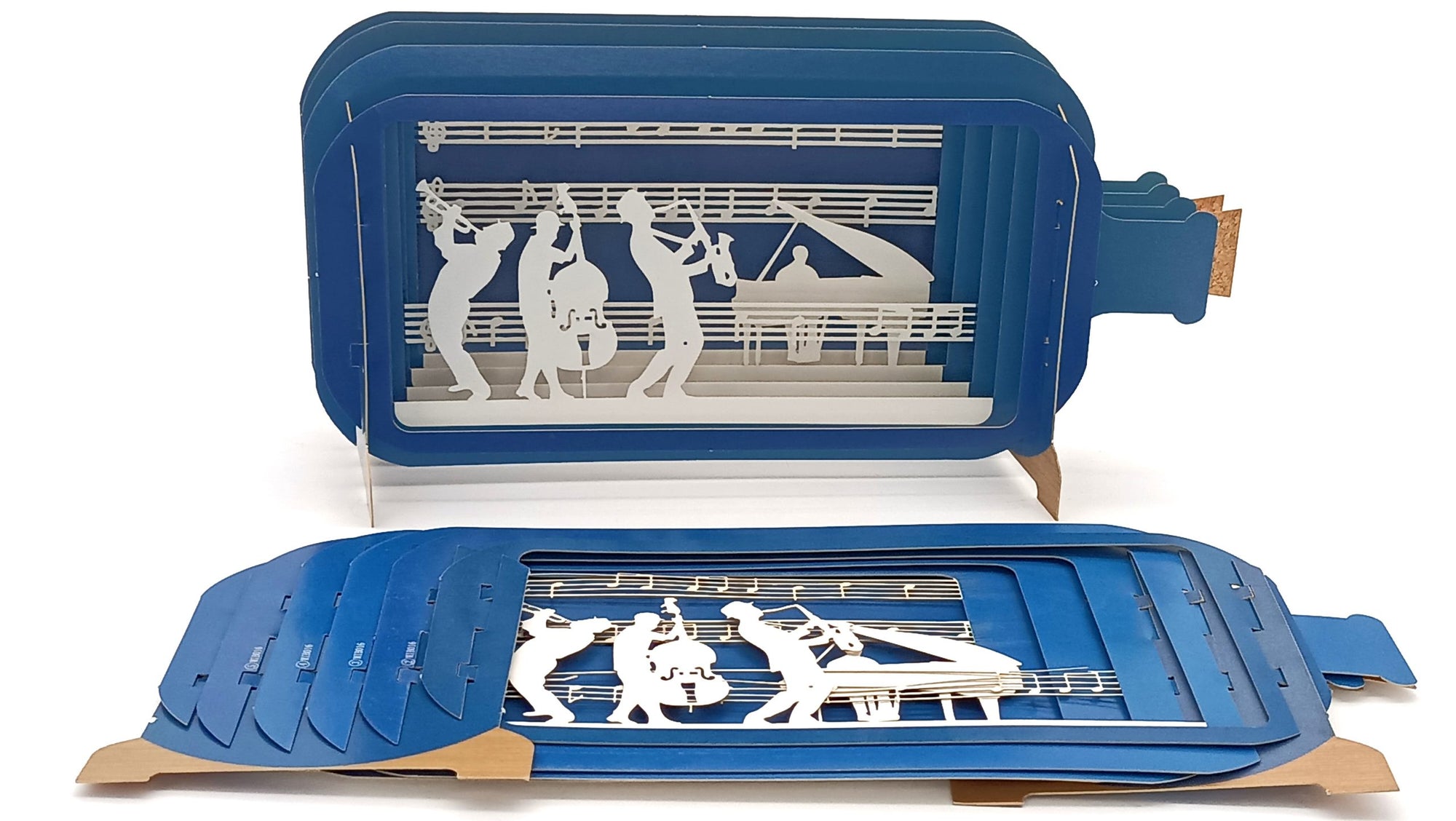 Tarjeta pop-up Kiriarte- Jazz 🎹🎵