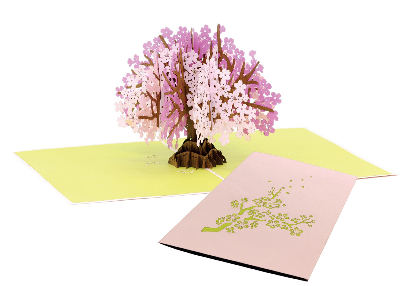 Tarjeta pop-up Kiriarte- Cerezo 🌸