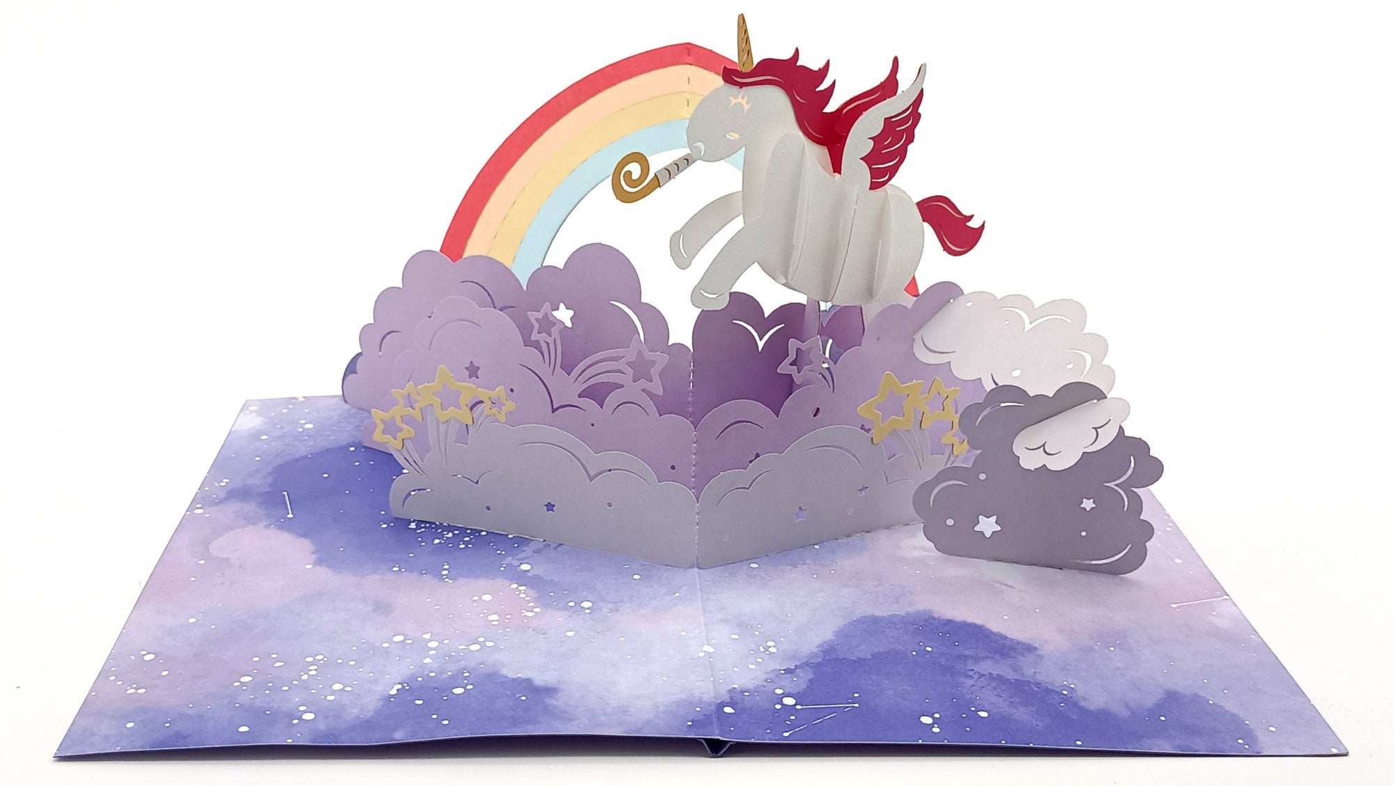 Tarjeta pop-up Kiriarte- Unicornio 🦄