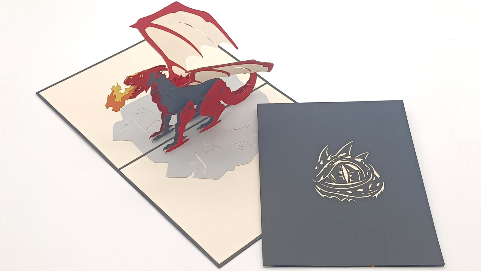 Tarjeta pop-up Kiriarte- Dragón 🐲