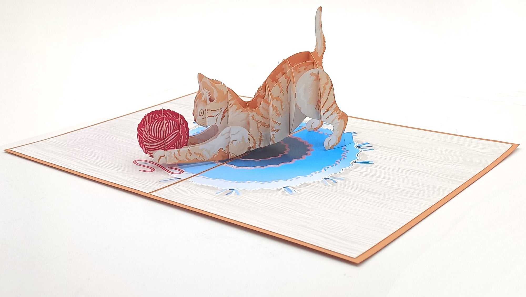 Tarjeta pop-up Kiriarte- gatito 🐱