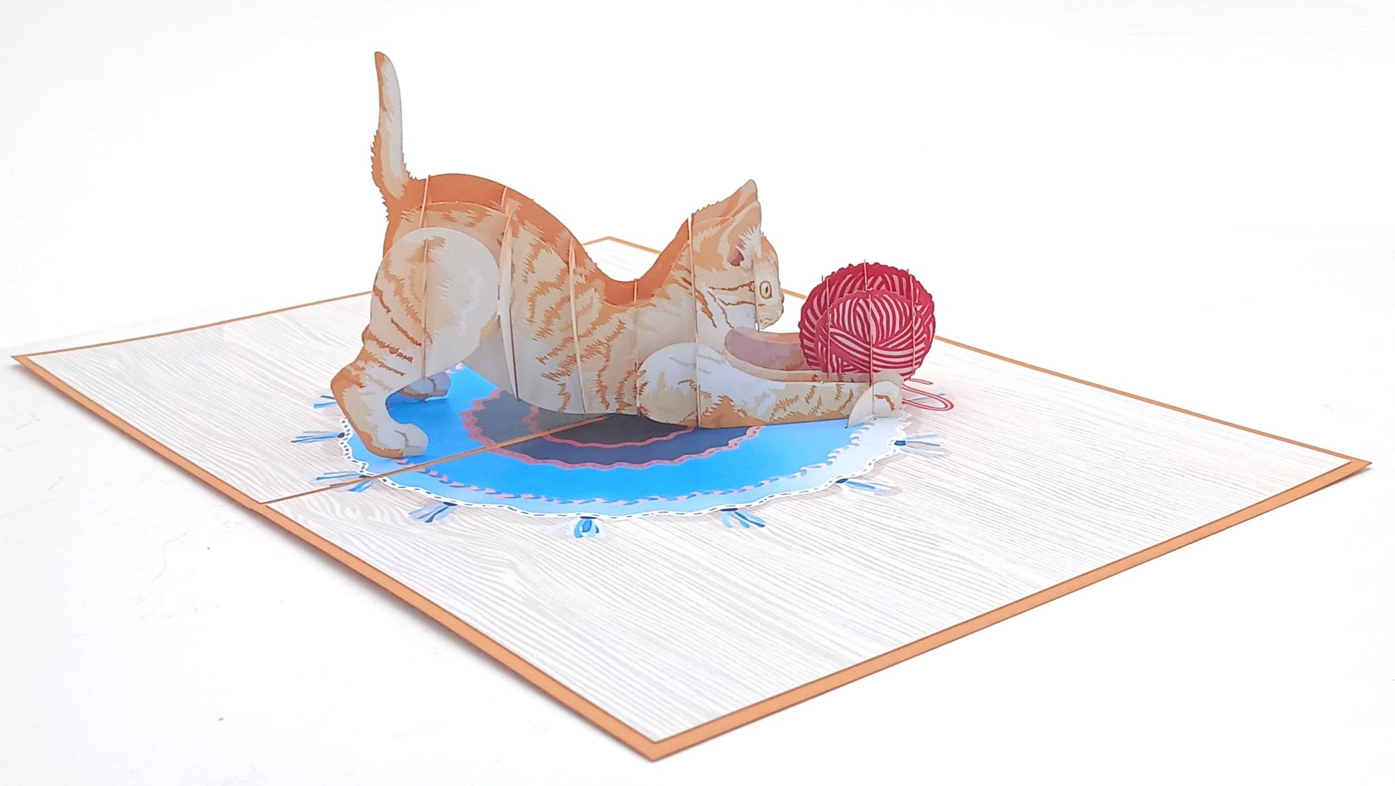 Tarjeta pop-up Kiriarte- gatito 🐱