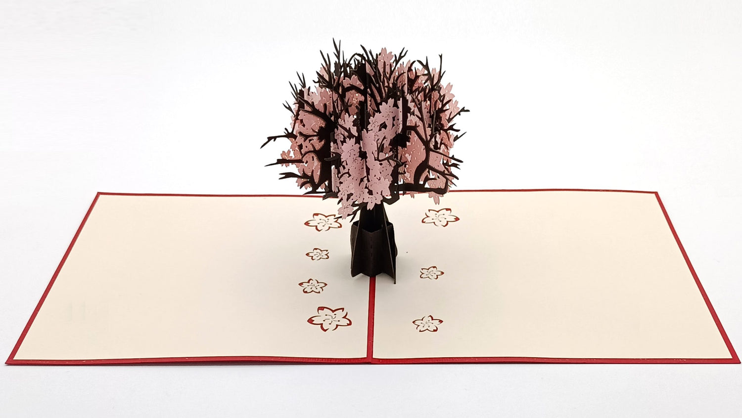 Tarjeta pop-up Kiriarte- Árbol Primaveral 🌳🌸