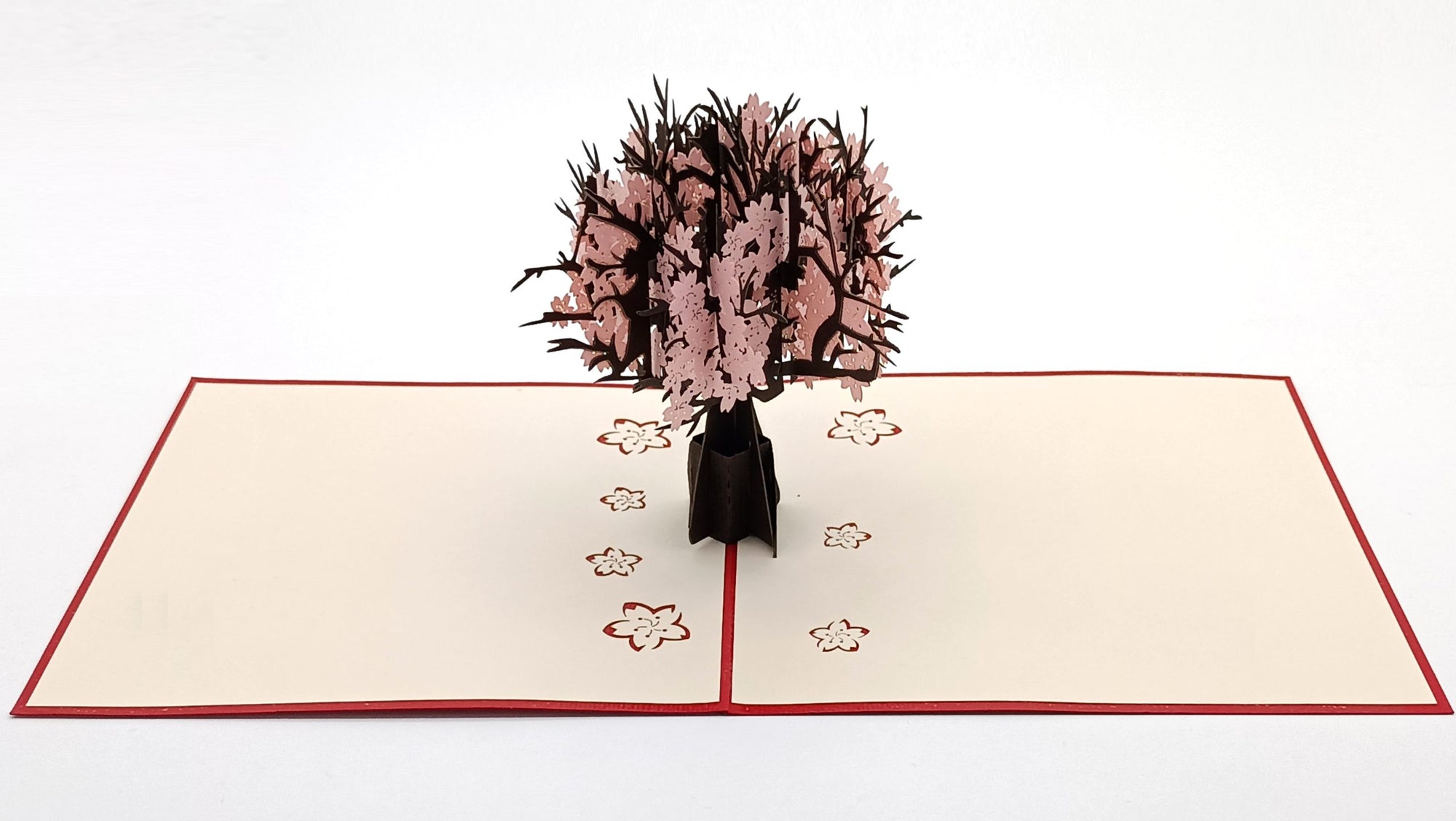 Tarjeta pop-up Kiriarte- Árbol Primaveral 🌳🌸