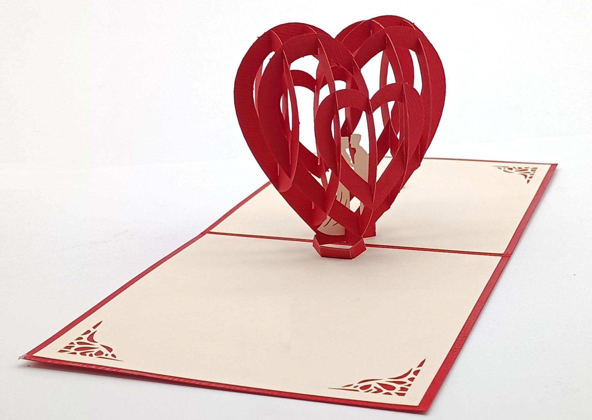 Tarjeta pop-up Kiriarte- Corazón 3D ♥️