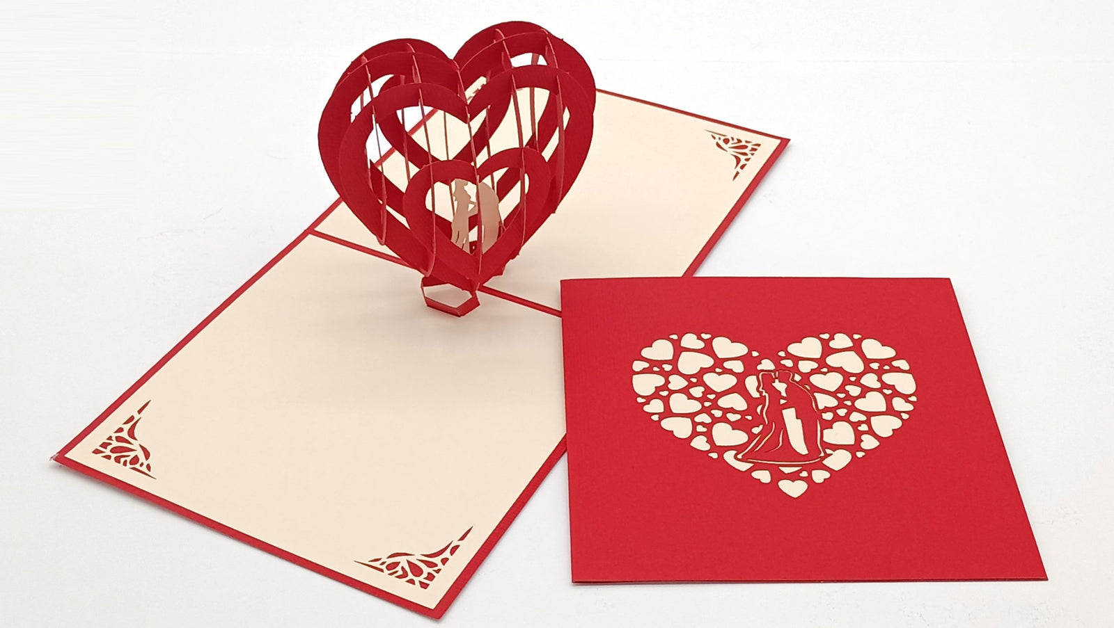 Tarjeta pop-up Kiriarte- Corazón 3D ♥️