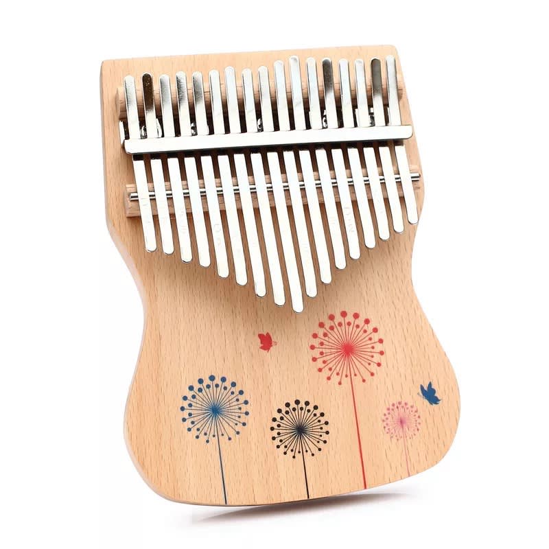 Kalimba Diente de Leon mariposas Liuhui Haya Ergonómica