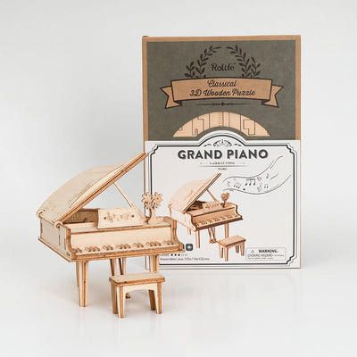 Puzzle 3D Madera Robotime- Grand Piano