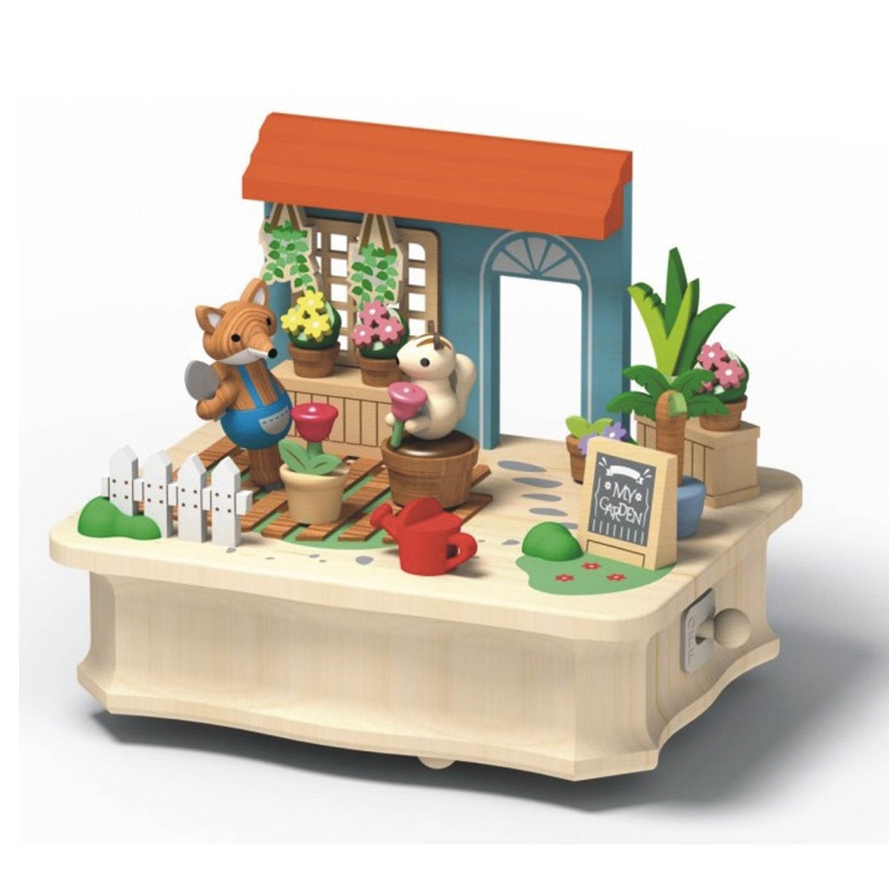 Cajita Musical Wooderful life- Fox Gardener 🦊