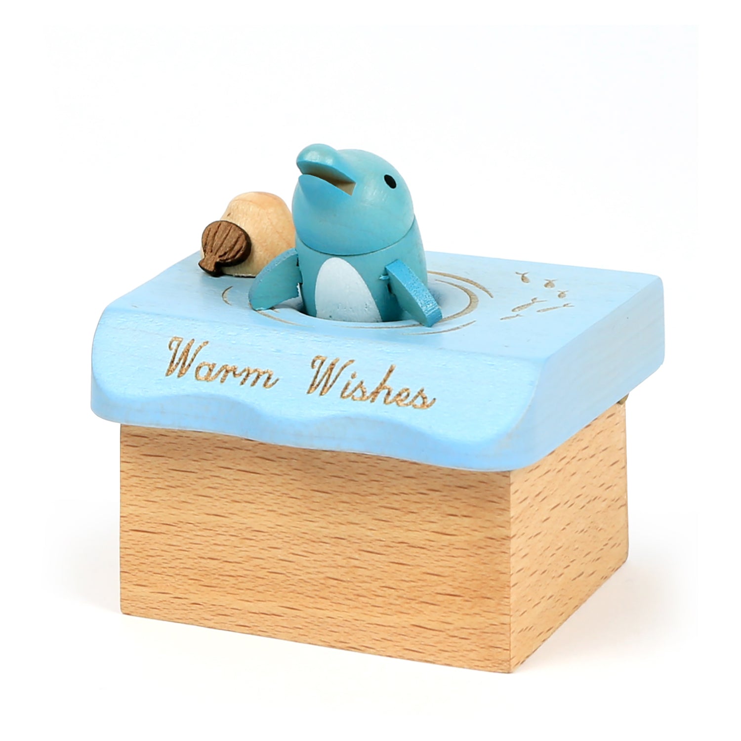 Cajita Musical Wooderful life- Dolphin