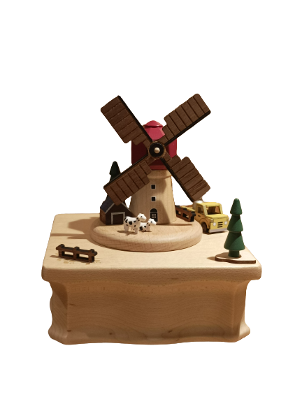 Cajita musical Wooderful life - Windmill Farm (La granja del molino)