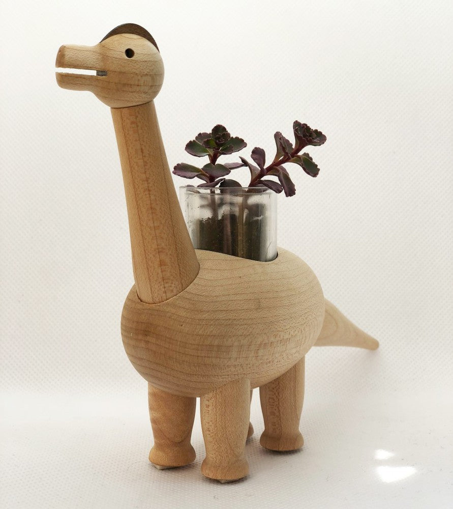 DECO Wooderful Life - Mini Macetero Brontosaurio