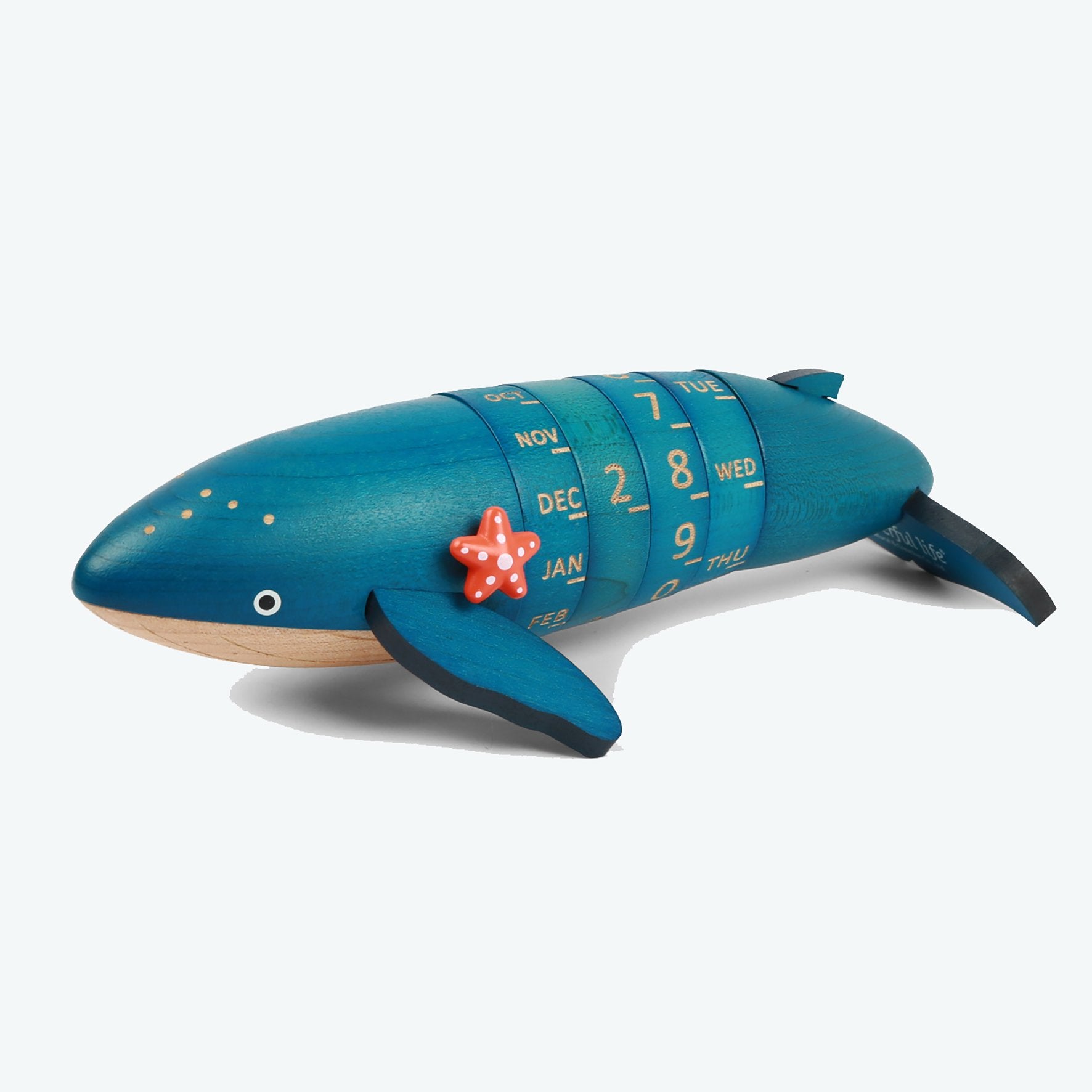 DECO Wooderful Life - Calendario Blue Whale