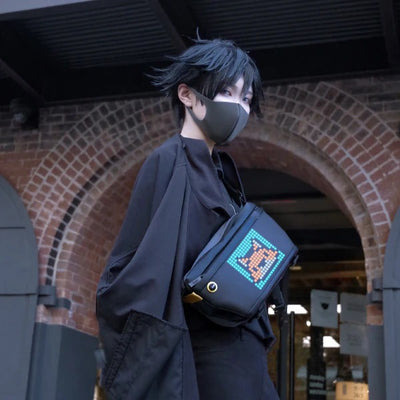 Divoom Pixoo Sling Bag - mini bolso con pantalla Pixel Art