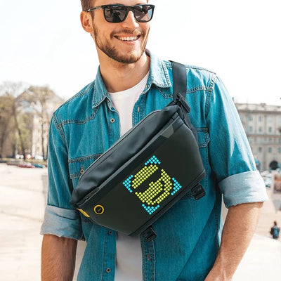 Divoom Pixoo Sling Bag - mini bolso con pantalla Pixel Art
