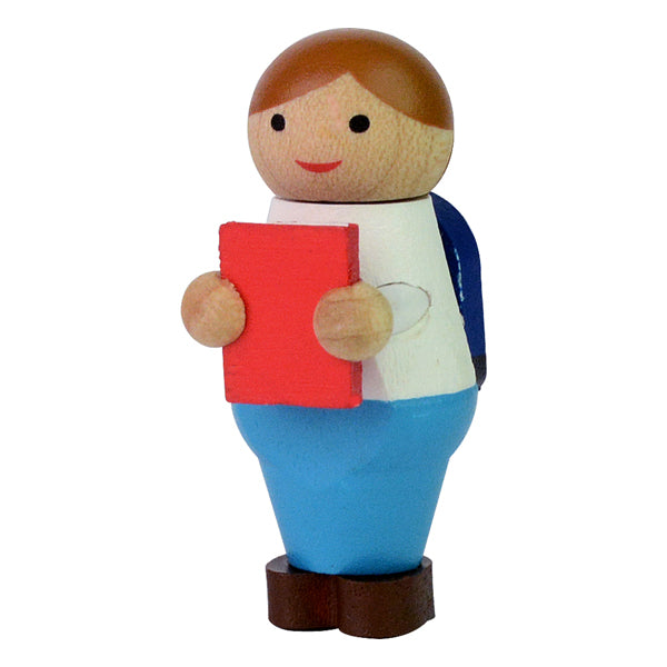 Figura DIY Wooderful life - School bag boy