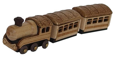 Figura DIY Wooderful life- Steam train (tren a vapor)