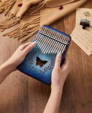 Kalimba Mariposa azul BBT02-C Kalimbaclass