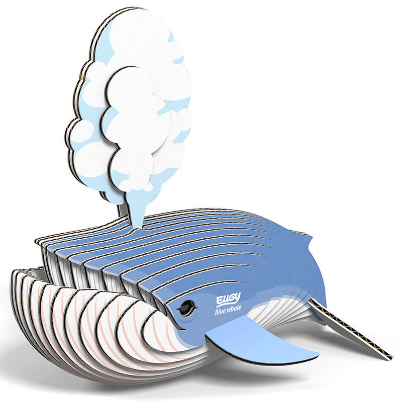 Puzzle 3D Eugy Dodoland - Ballena Azul (blue whale) 🐳