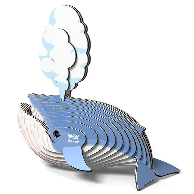 Puzzle 3D Eugy Dodoland - Ballena Azul (blue whale) 🐳