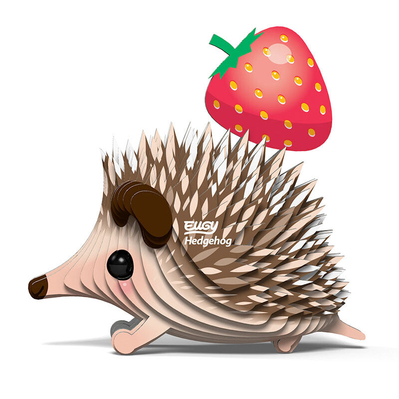 Puzzle 3D Eugy Dodoland- Hedgehog (Erizo de tierra)🦔