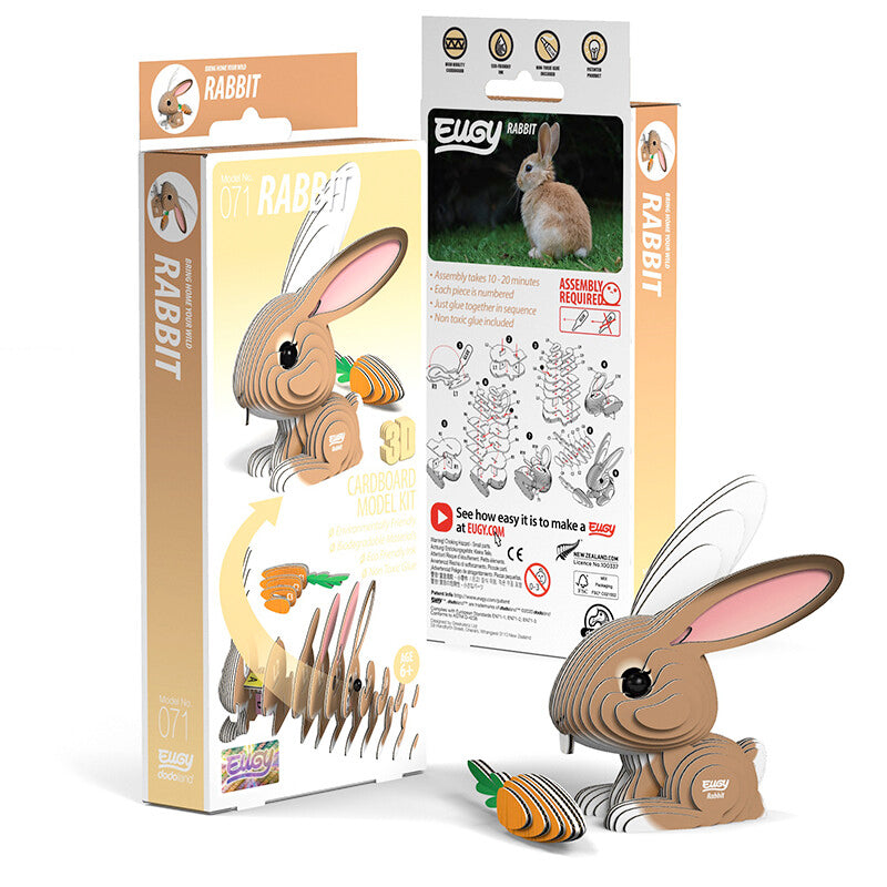 Puzzle 3D Eugy Dodoland  - Conejo (rabbit) 🐰