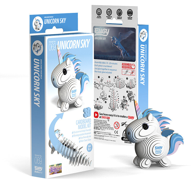 Puzzle 3D Eugy Dodoland - Unicornio Sky