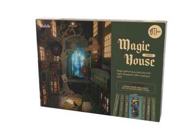 Puzzle 3D ministura Robotime Book Nook - Magic House TGB03