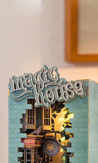 Puzzle 3D ministura Robotime Book Nook - Magic House TGB03