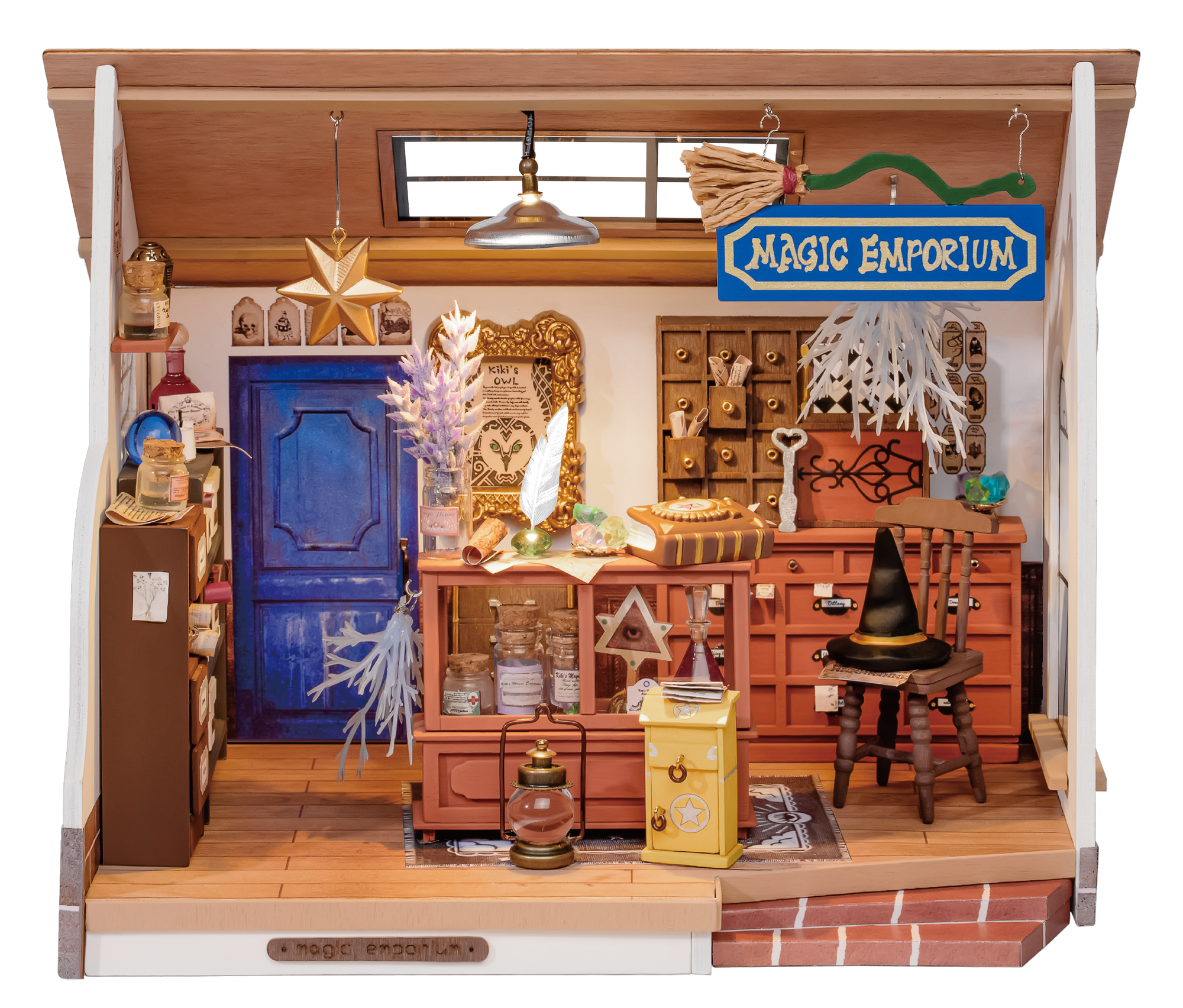 Puzzle 3D Robotime casita miniatura - Kiki's Magic Emporium