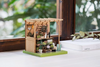 Puzzle 3D papel PaperNthought -GOOD TIMES LANDSCAPE / HERBS SHED (Jardín Mini)