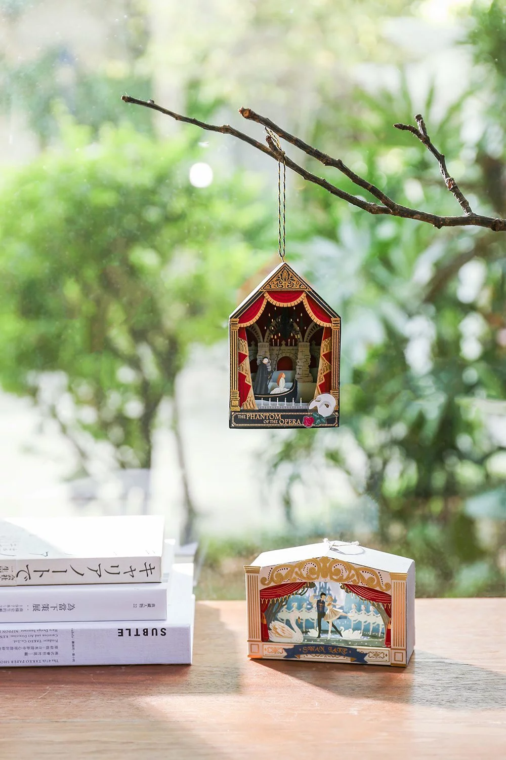 Puzzle 3D papel PaperNthought - KIT  DIY/ THE PHANTOM OF THE OPERA