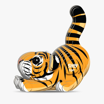 Puzzle 3D Eugy  – Tiger 🐯