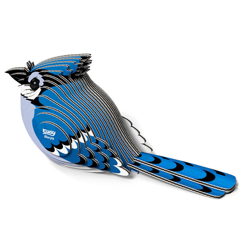 Puzzle 3D Eugy Dodoland -Blue Jay (arrendajo azul) 🐦‍⬛