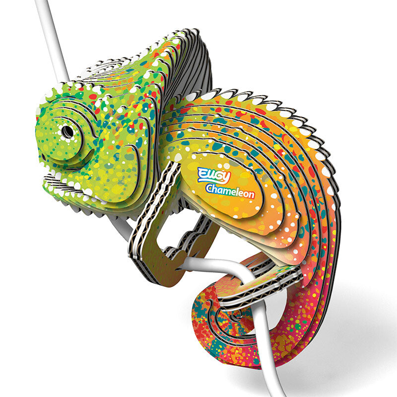 Puzzle 3D Eugy Dodoland - Chameleon (Camaleón)