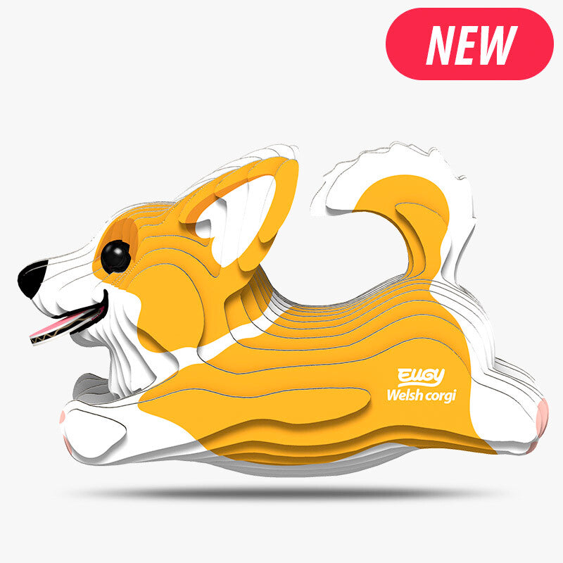 Puzzle 3D Eugy Dodoland - Corgi (perrito corgi)  🐶
