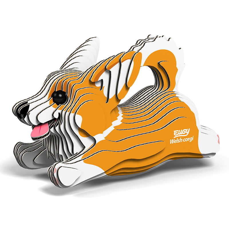 Puzzle 3D Eugy Dodoland - Corgi (perrito corgi)  🐶