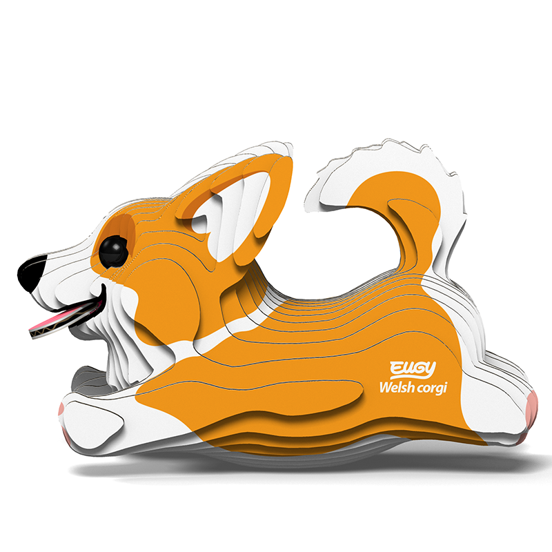 Puzzle 3D Eugy Dodoland - Corgi (perrito corgi)  🐶