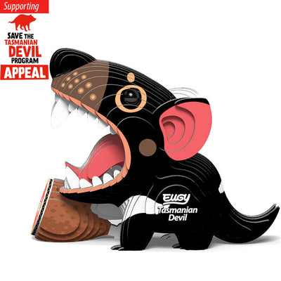 Puzzle 3D Eugy Dodoland - Tasmanian Devil (Demonio de Tasmania)