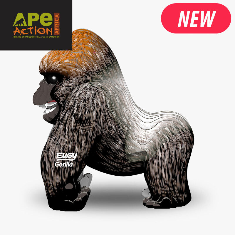 Puzzle 3D Eugy Dodoland - Gorila 🦍 (gorilla)