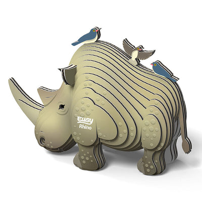 Puzzle 3D Eugy Dodoland - Rhino (Rinoceronte)